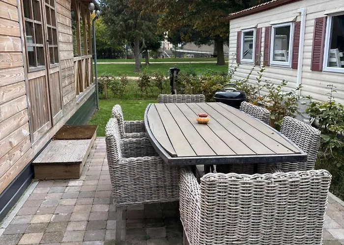 营地 De Met Veranda Bij Brunssummerheide! *