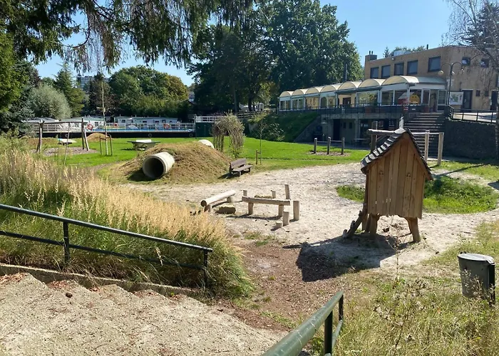 De Met Veranda Bij Brunssummerheide! キャンプ場 *