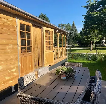 De Met Veranda Bij Brunssummerheide! Parque de Campismo Heerlen